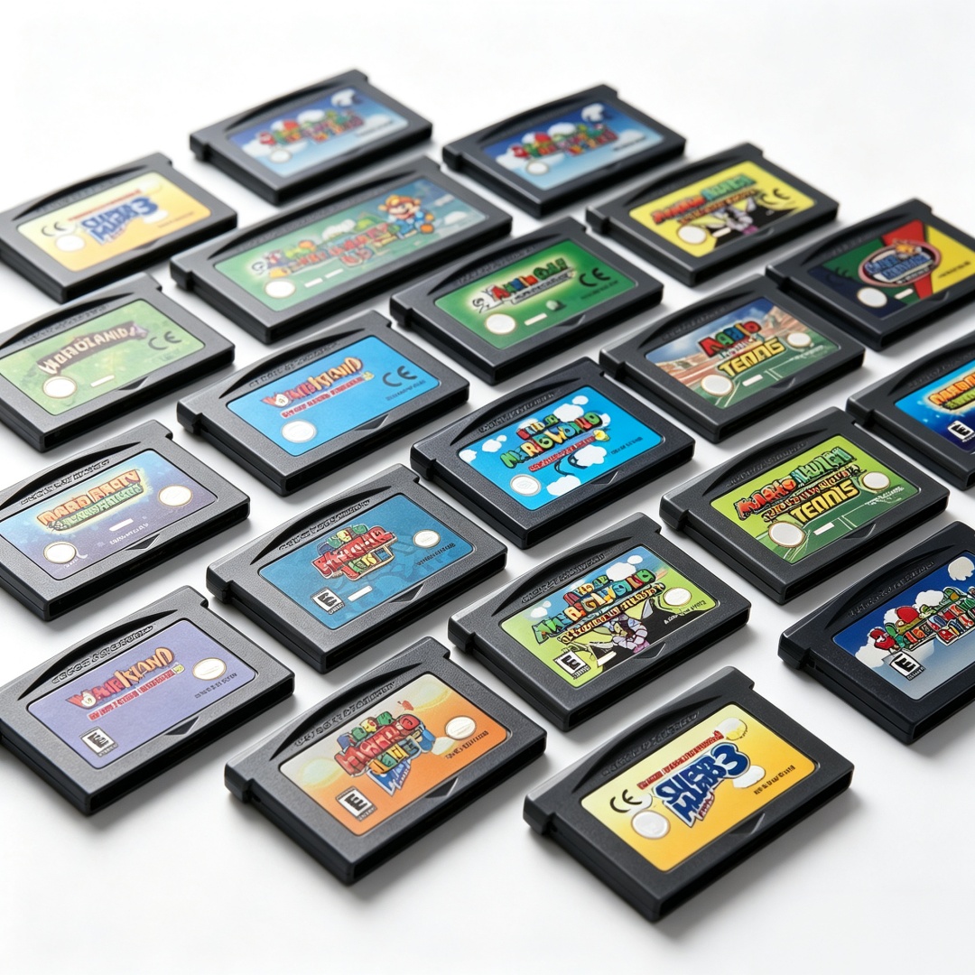 Party Games Mario - Ретро-картридж для GBA на 32 бит,