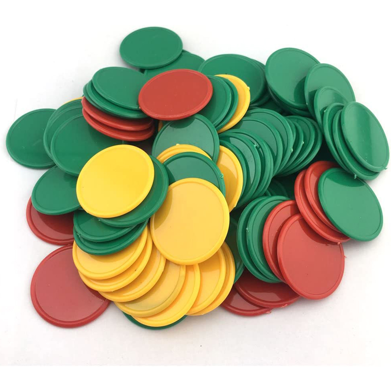 Party Games Juegos De Mesa - 40 шт., 37 мм, пластиковые фишки