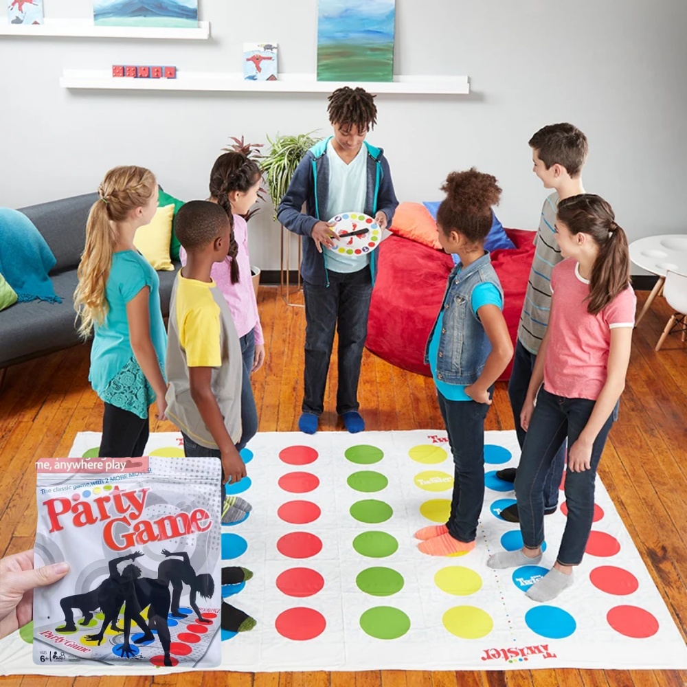 Party Games For 5 Year Olds Indoors - Игра Twister Party - Семейная интерактивная