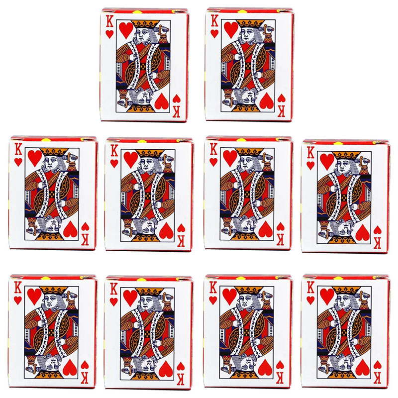 Party Games Juegos De Mesa - Мини-покерные игральные карты, праздничные ранние игры
