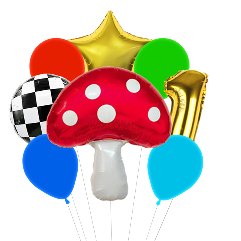 Набор фольгированных шаров в в – обзор и цена Party Games Mario