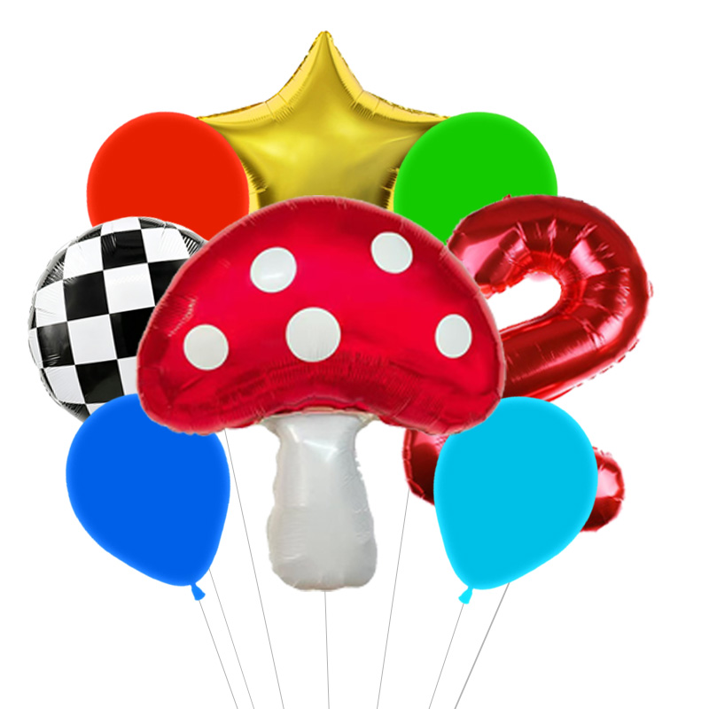 Набор фольгированных шаров в в – обзор и цена Party Games Mario