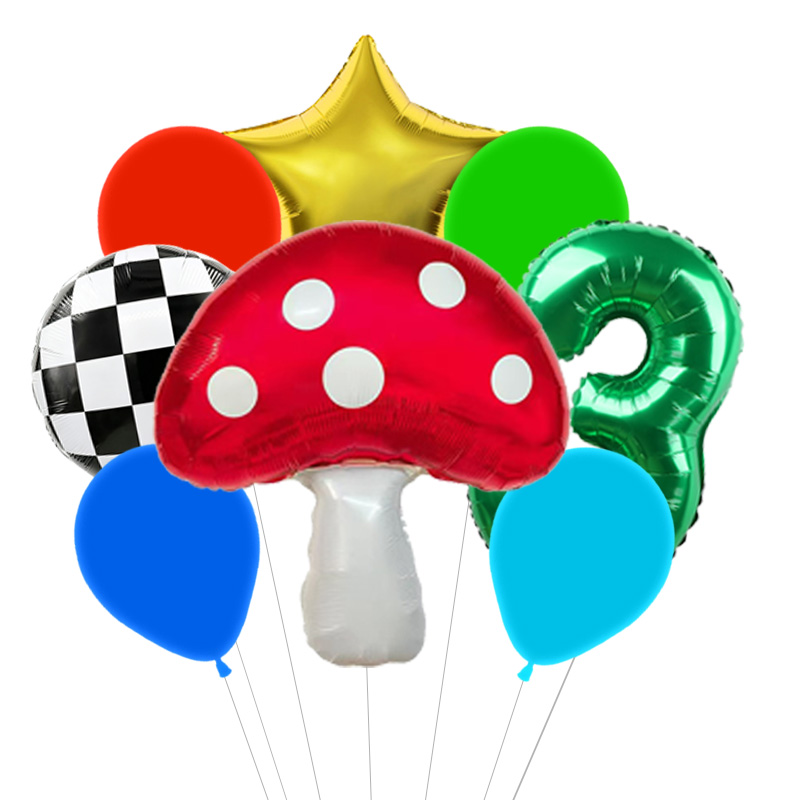Набор фольгированных шаров в в – обзор и цена Party Games Mario