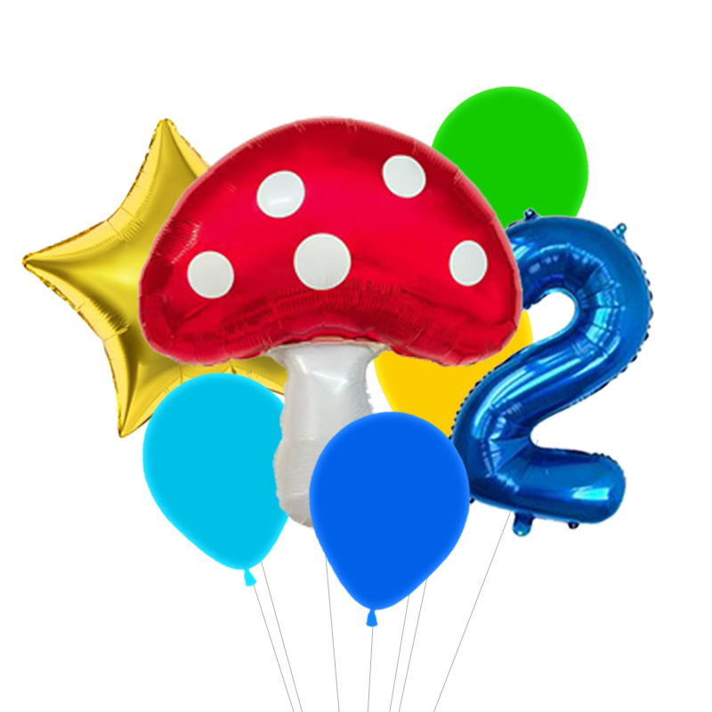 Набор воздушных шаров для тема – обзор и цена Party Games Mario