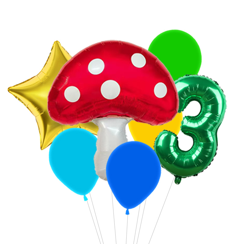 Набор воздушных шаров для тема – обзор и цена Party Games Mario