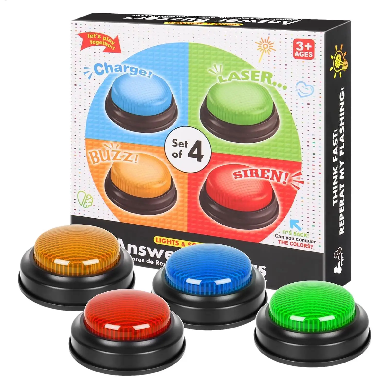 Игровой звонок-кнопка с подсве – обзор и цена Party Games Easter