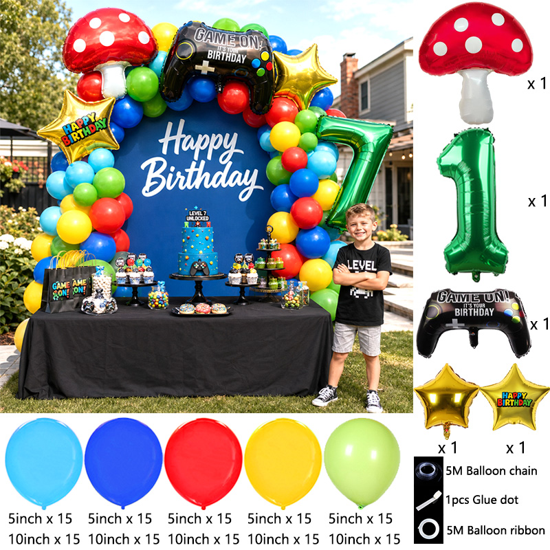 Набор воздушных шаров Super Br – обзор и цена Party Games Mario