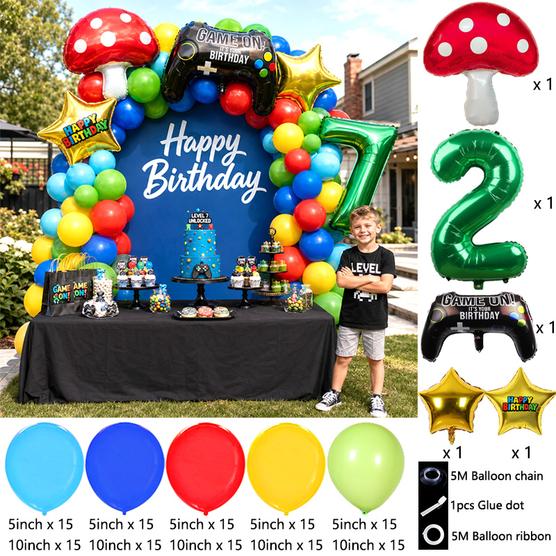 Набор воздушных шаров Super Br – обзор и цена Party Games Mario